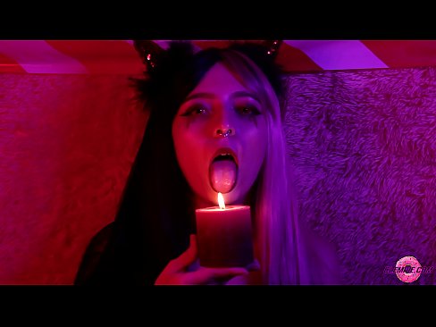 ❤️ Blowjob ya Shauku kutoka kwa Sexy Succubus yenye Utimilifu wa Kinywa ️